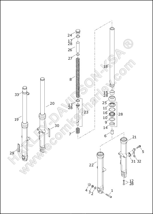 FORK, FRONT